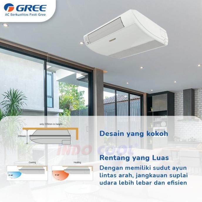 Murah Ac Gree Floor Ceiling 3 Pk / 3Pk