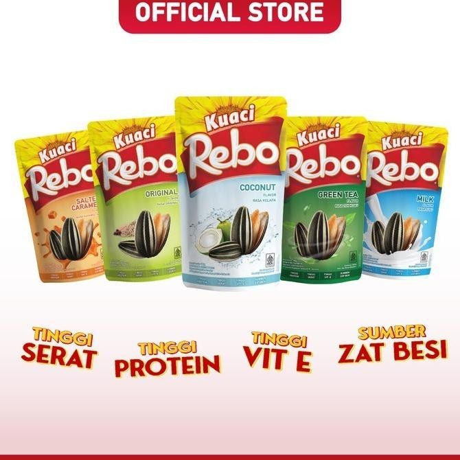 

Promo Rebo Kuaci Rasa Original 300 Gram - 1 Dus (Isi 24 Pcs)