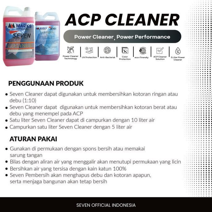Grosir Seven Cleaner / Pembersih Acp Seven Pvdf