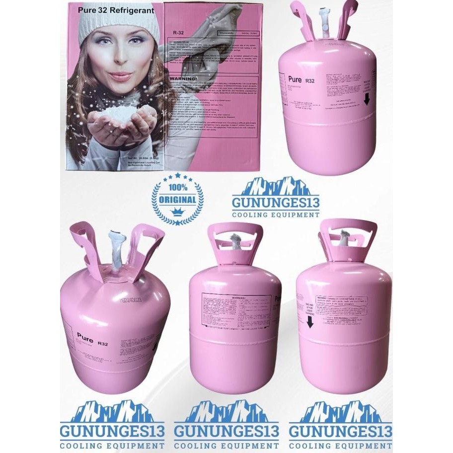 Grosir Freon Pure R32-9,5Kg (Gosend & Grab Only)