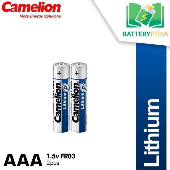 CAMELION BATERAI LITHIUM FR03 AAA 1.5V - 2PCS - LITHIUM BATERAI AAA A3