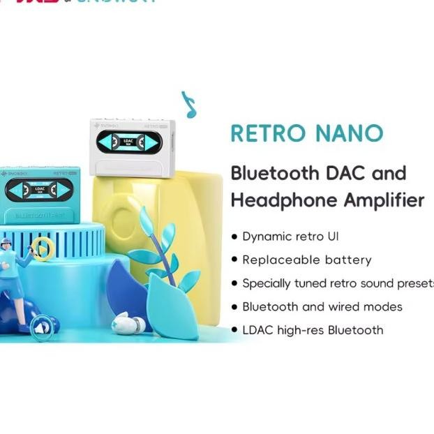 Fiio Nowy Retro Nano Portable Wirele Dongle Dac And Headphone Amp Amplifier