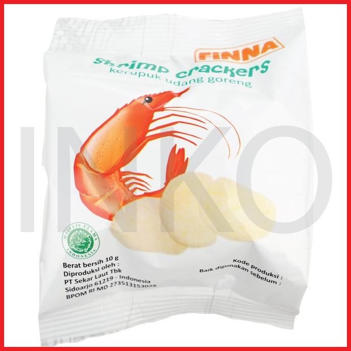 

Sale [Ctn] Finna Kerupuk Udang Goreng 120X10Gr