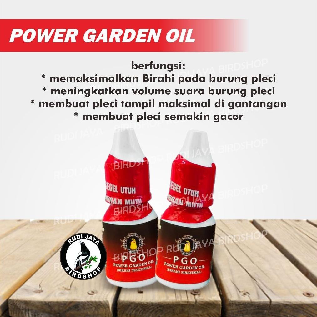 eqw-68 JH85 PGO POWER GARDEN OIL PENDONGKRAK BIRAHI PENGGACOR INSTAN DOPING VITAMIN BURUNG PLECI NAI