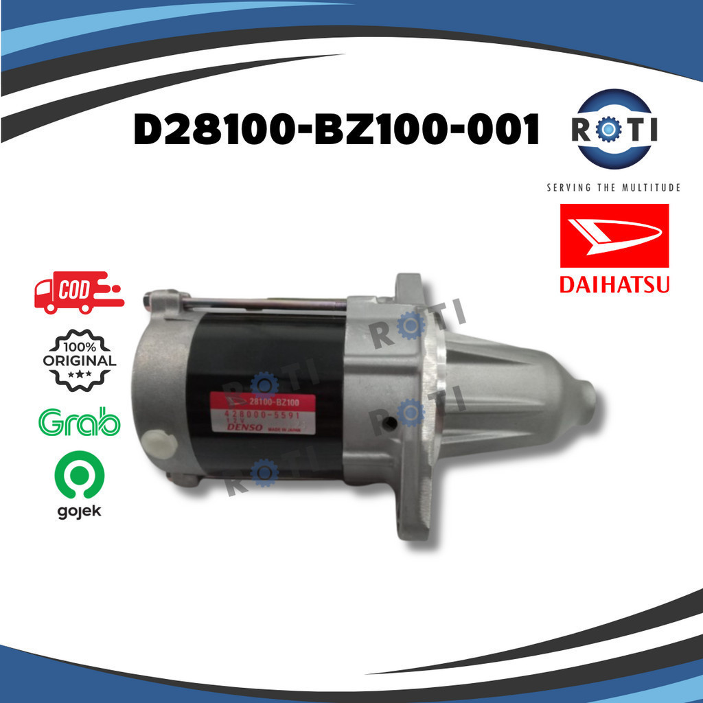 DINAMO STATER GRAN MAX GRANDMAX LUXIO DAIHATSU 28100-BZ100-001 ORIGINAL