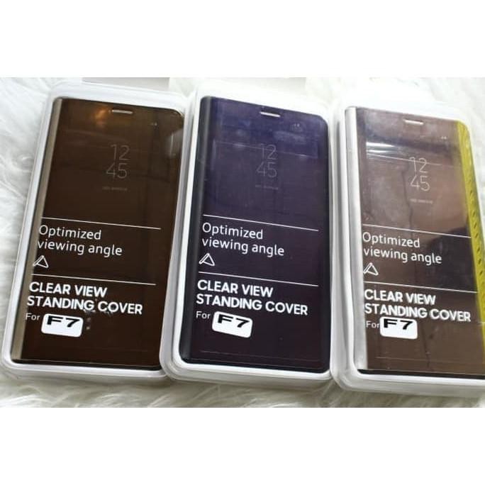 uk-12 fx-2 Clear View Standing Cover Vivo Y91 V15 V17 Pro V20 V20 SE V19 Berkualitas Sale