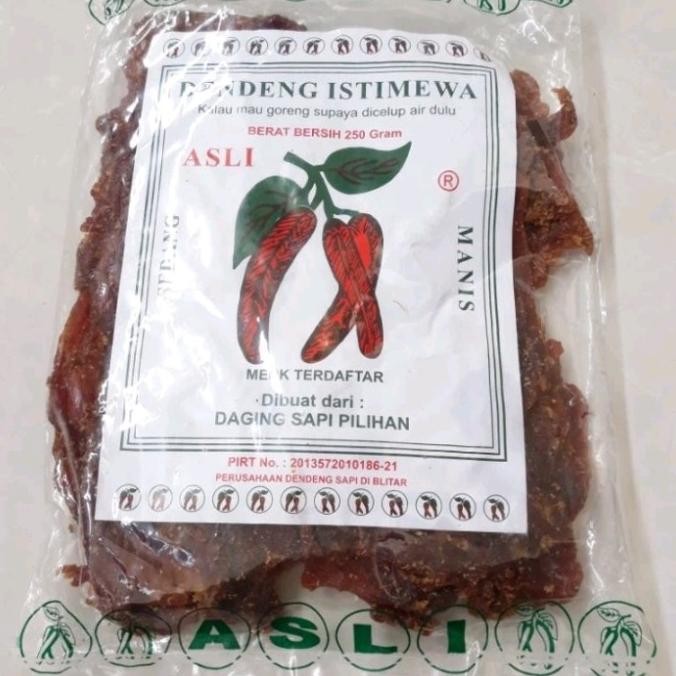 

Promo Dendeng Sapi Cap Cabe 250 Gr