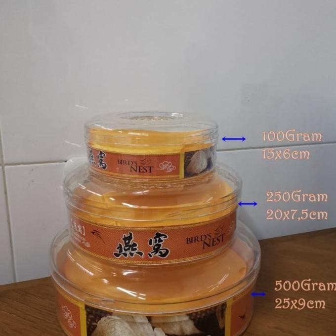 

kotak Walet Sarang Burung/Toples - 250gram