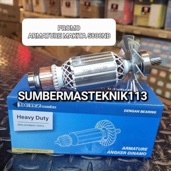ARMATURE MAKITA 5800 NB ANGKER MESIN CIRCULAR SAW MAKITA 5800NB BENZ