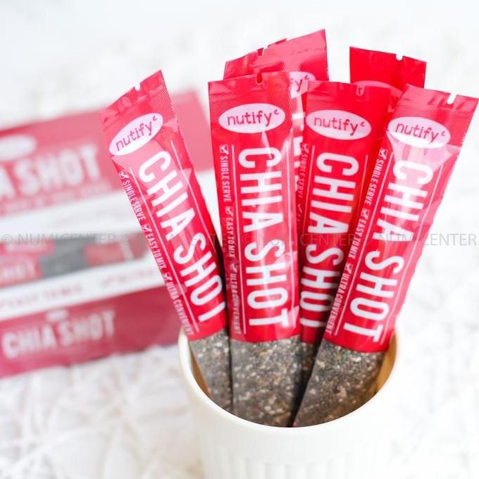 

Murah Box Natural Chia Shot Biji Chia Seeds 10X 7G Sachet Nutify Chiashot