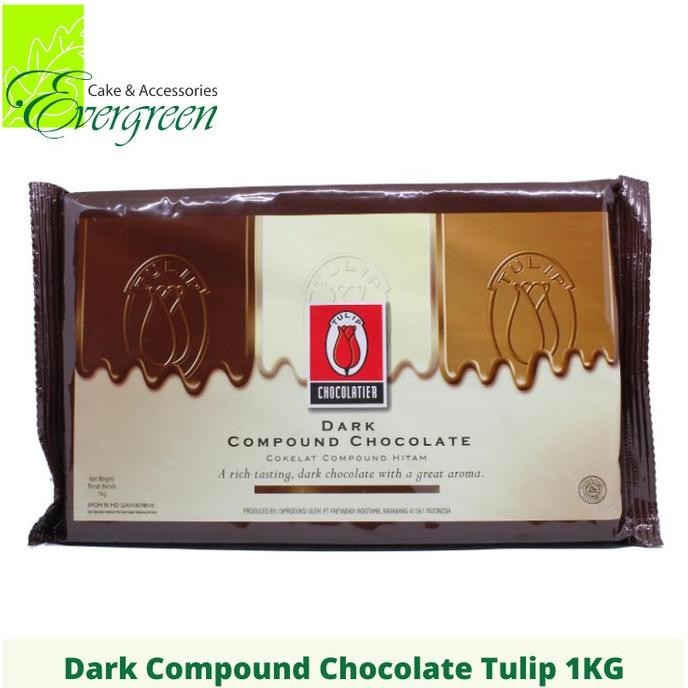 

Tulip Dark Chocolate Compound 1KG liquid