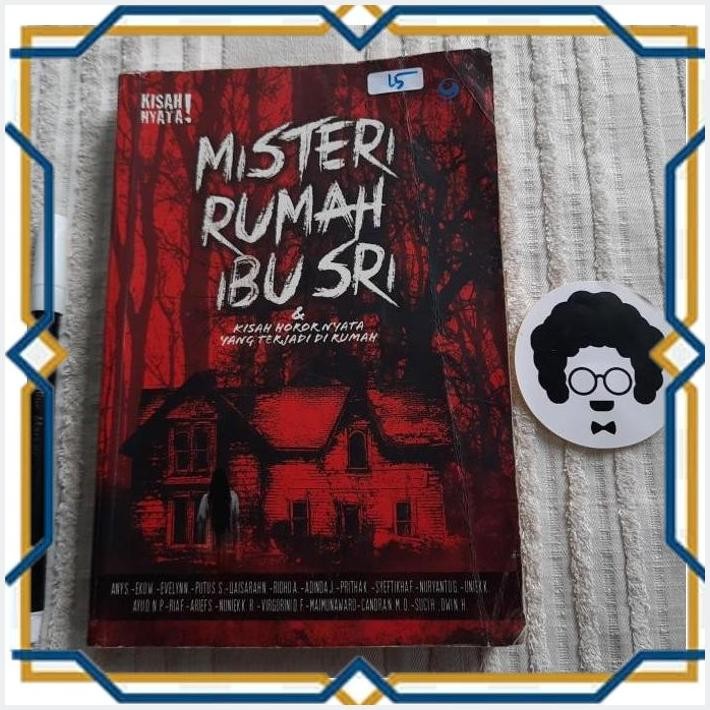 [BTG] BUKU NOVEL MISTERI RUMAH IBU SRI & KISAH HOROR NYATA YANG TERJADI DI RUMAH BY ANY S. BEKAS PRE