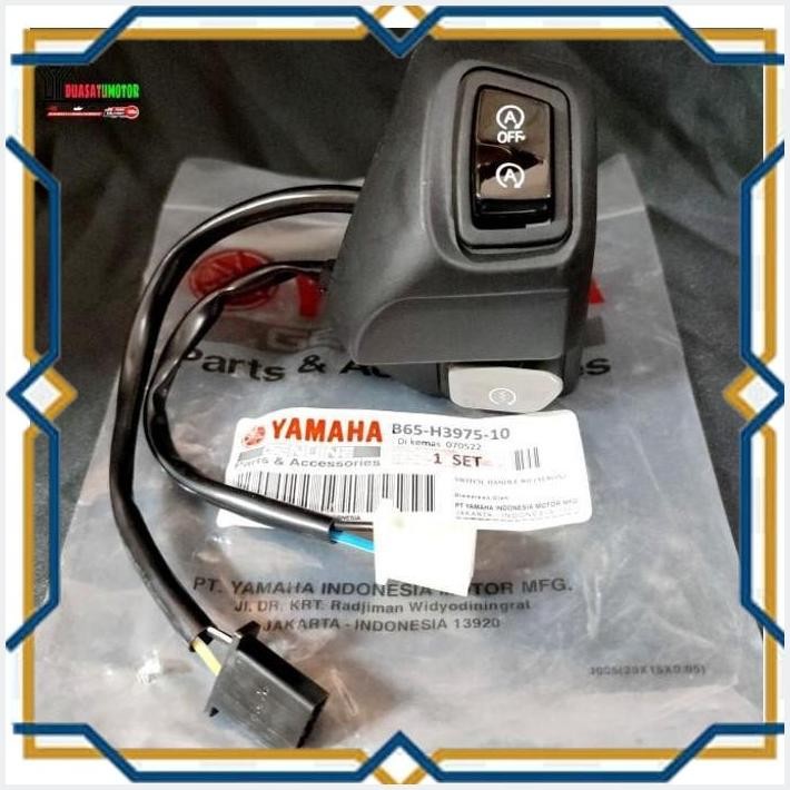 [dsm] saklar kanan holder kanan b65-h3975-10 original yamaha, aerox 150, aerox 155, all new aerox 15