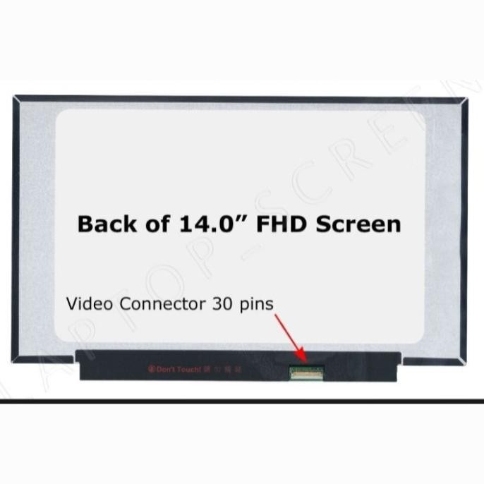 Layar Led Lcd Laptop Hp Pavilion 14-Dv0513Tx 15-Dv0514Tx 14-Dv0515Tx New Stok