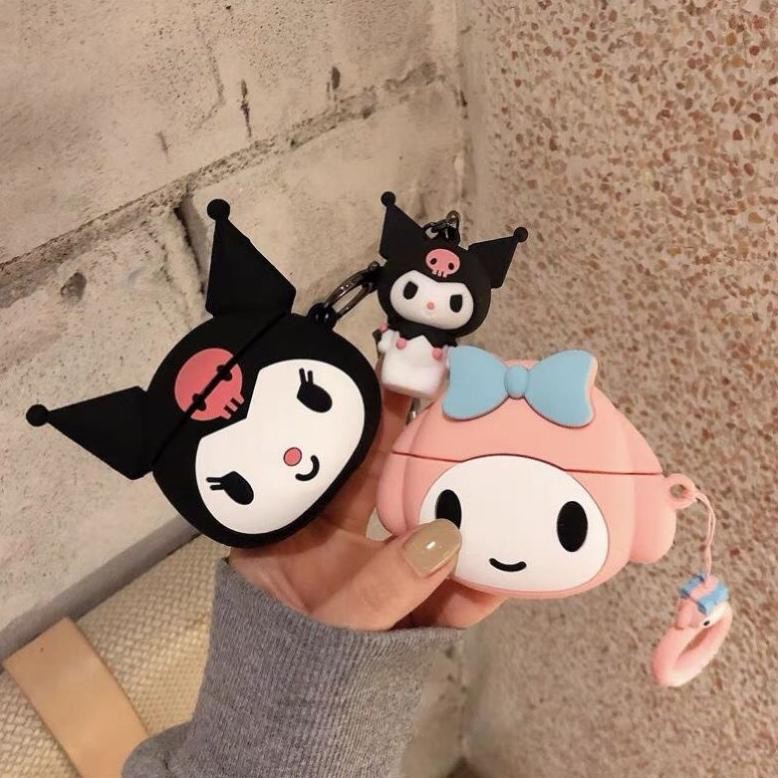 Case Airpods Gen 2/Inpods I12 Kartun Free Gantungan