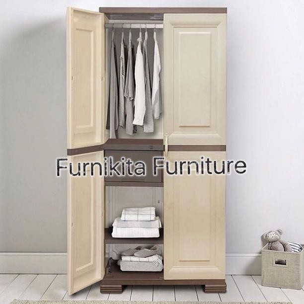 LEMARI PAKAIAN PLASTIK GANTUNGAN OLYMPLAST OMC