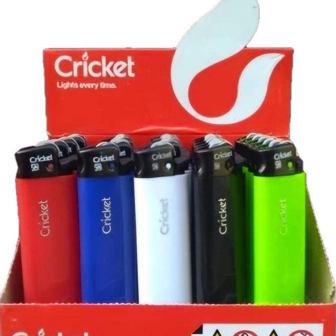 Korek Api Cricket Original 100% SNI - 1 box isi 25 pcs