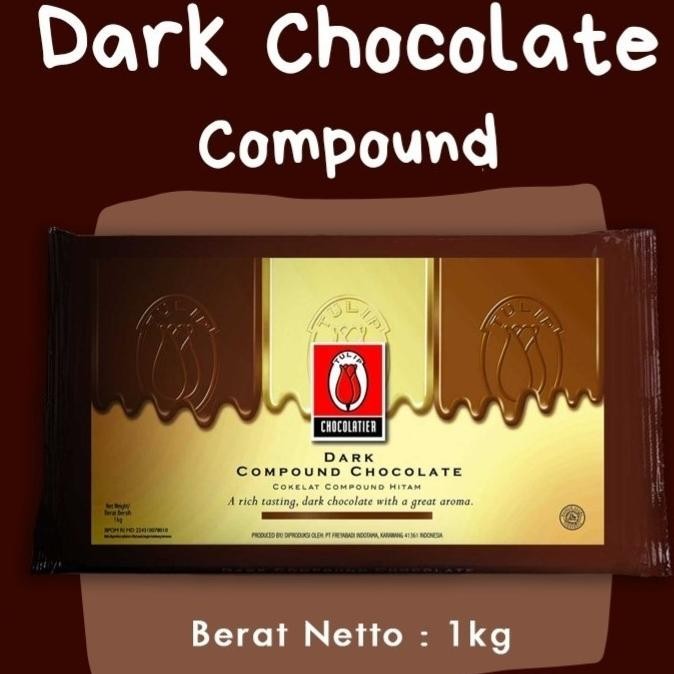 

Tulip Dark Compound Chocolate 1kg liquid