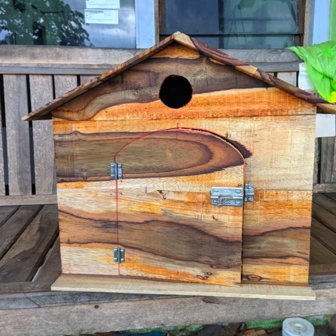 Rumah kucing Rumah Anjing Kecil Bahan Kayu Ukuran Besar | BEST QUALITY