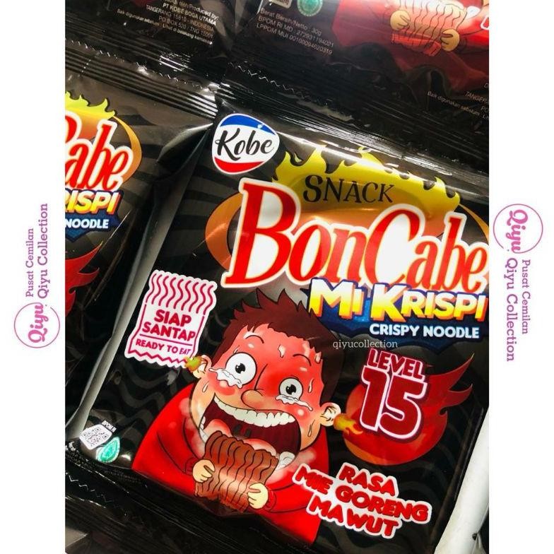 dh-68 y-76 Mi Krispi Boncabe Level 15 - Mie Kremes Pedas - Snack Viral - Cemilan Murah Termurah Sale
