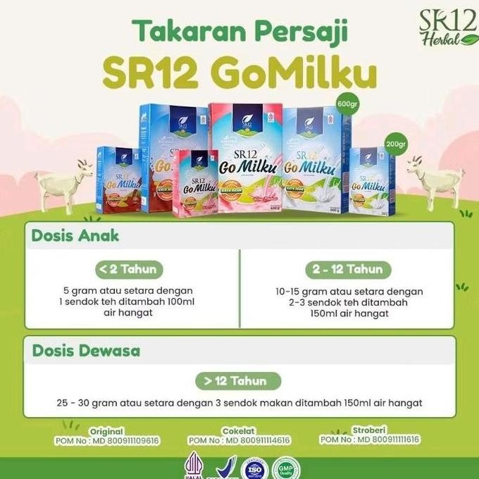 

Sr12 Gomilku 600G Susu Kambing Etawa Bubuk Kaya Akan Manfaat Best Seller