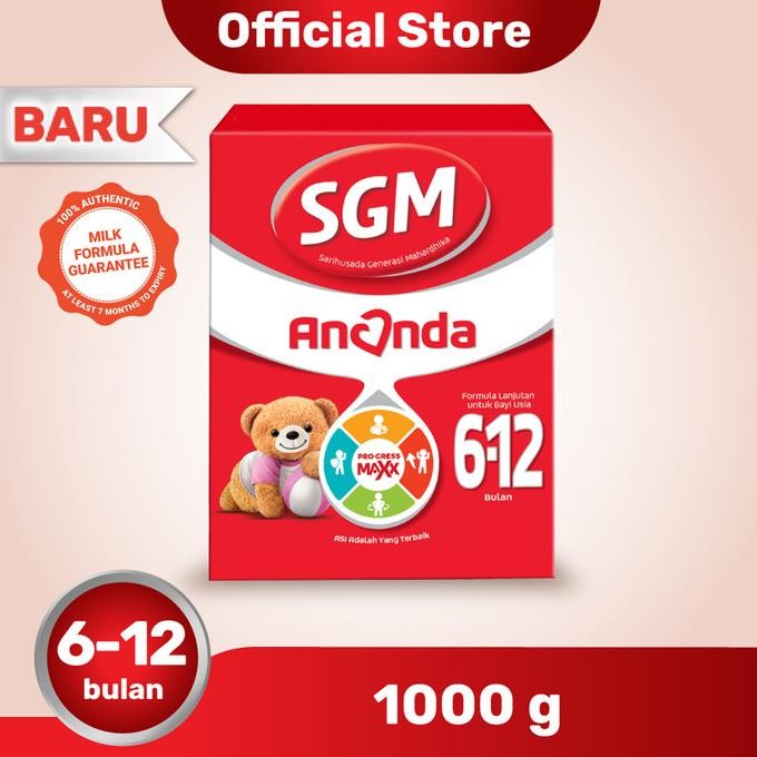 

Sgm Ananda 6-12 Bulan 1000Gr Terbaru
