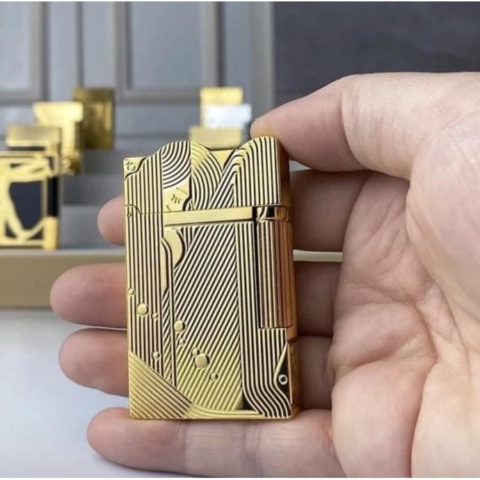 Korek Api Original Sanji's Vinsmoke Lighter One Piece x ST Dupont Sleeping Mermaid Korek Premium