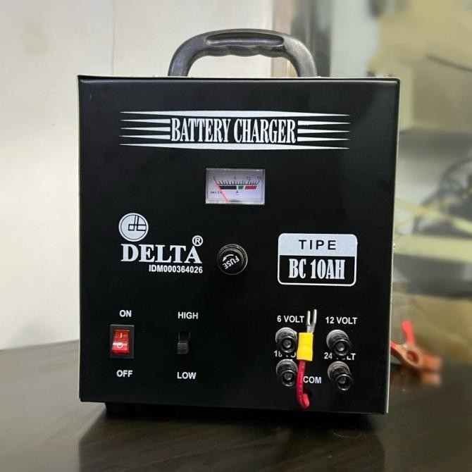 BATTERY CHARGER ACCU / AKI DELTA 10A 6V 12V 18V 24V 2904T