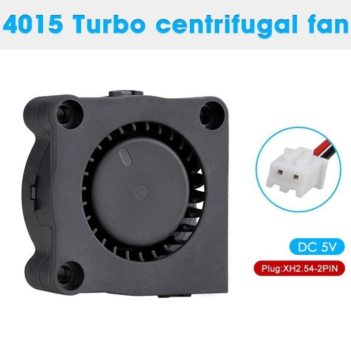 Dual Bearing Turbine Blower Fan 40Mm Centrifugal Cooler 4015 24V New Stok