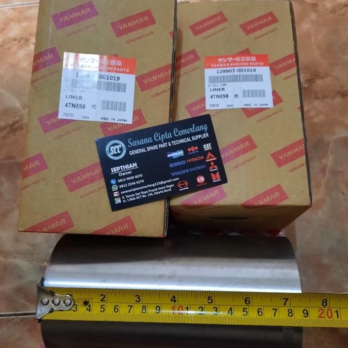 LINER 4TNE98 YANMAR LINER 4TNV98 MESIN YANMAR 4TN98 4TNV98T YANMAR