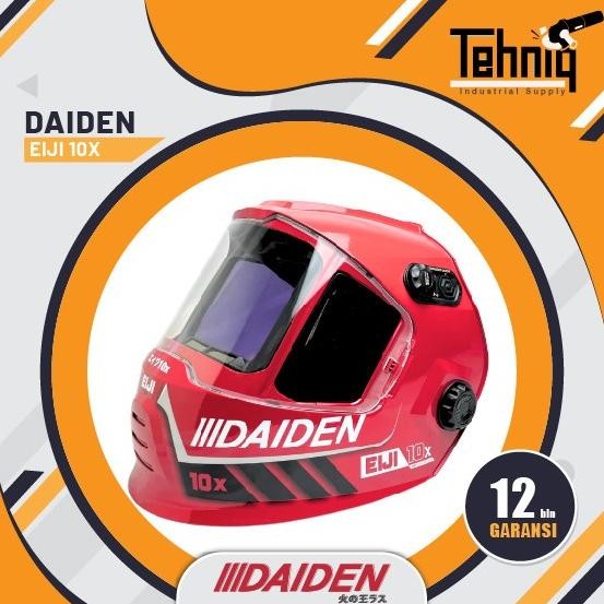 Daiden Eiji 10X Topeng Las Otomatis / Helm Las / Kedok Las Otomatic Eiji 10X Daiden