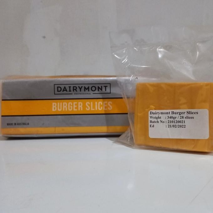 

Dairymont Keju Burger 28Pcs(Repack)/Red Cheddar Slice Terlaris