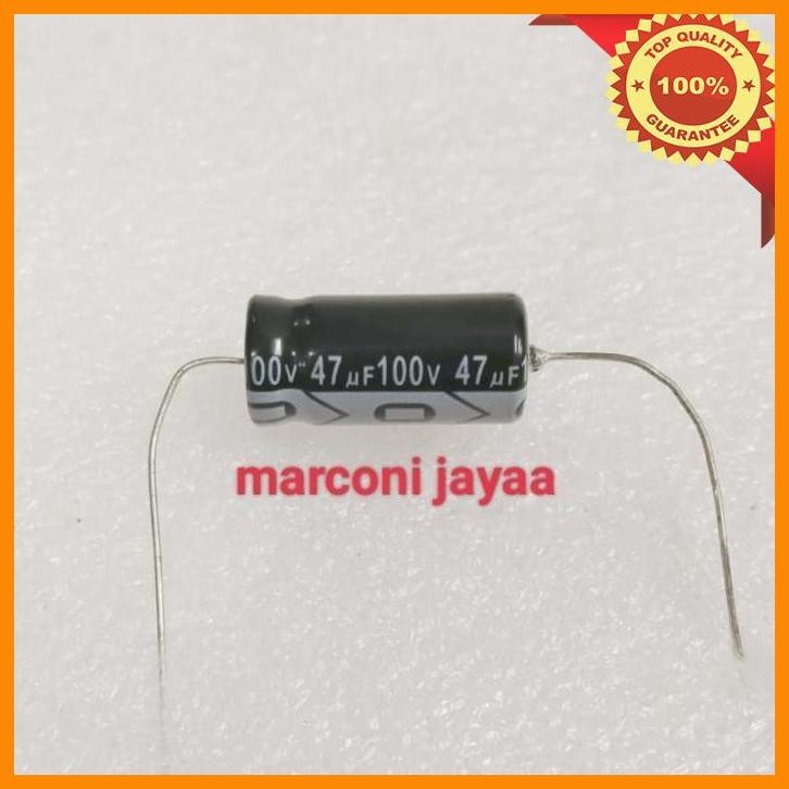 [MAR] KAPASITOR AXIAL 47UF 100V