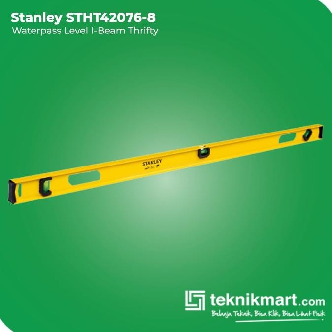 Stanley Waterpass Level I-Beam Thrifty w/ 3Vials 48"/120cm STHT42076-8