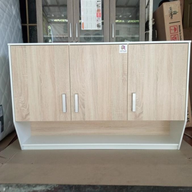 Lemari dapur gantung kitchen set atas 3 pintu - Bandung area only
