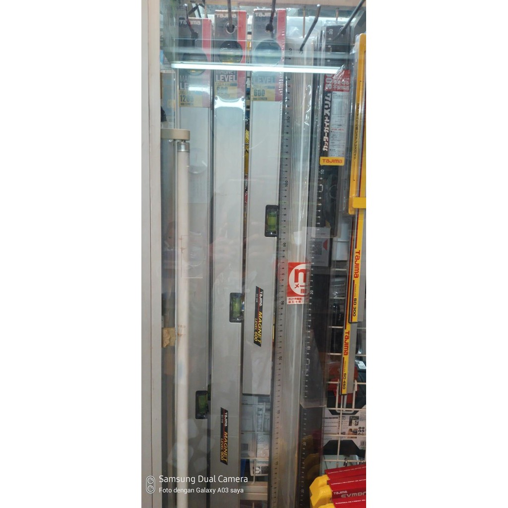 TAJIMA (japan) waterpas dengan/tanpa magnet-semua ukuran (waterpass with/without magnet-all size)