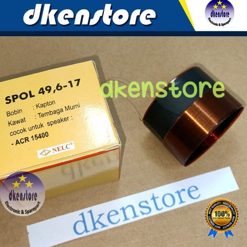 JH8 Spool speaker Nelc 49.6mm Spul spiker ACR 15400 ACR15400