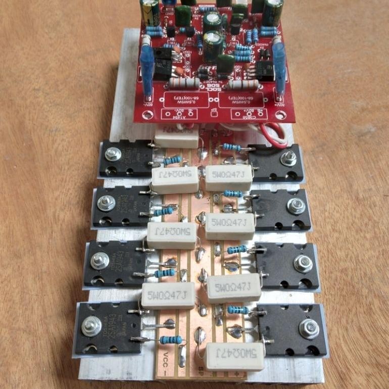 JH8 Socl 506 plus final 4 set tr ori japan kit power amplifier original