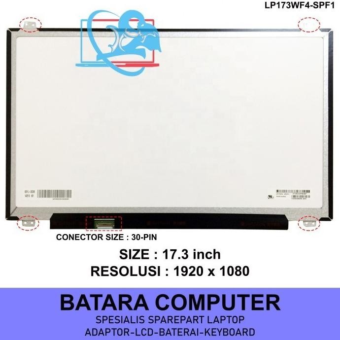Lcd Led Asus Rog Strix Gl702 Gl702Vi Gl702Vm Gl702Vs Gl702Vt Gl702Zc New Stok