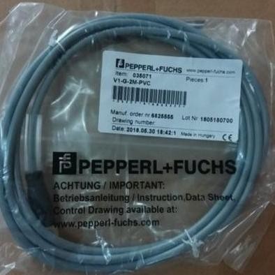 Cable Connector Pepperl+Fuchs V1-G-2M-Pvc Original Asli New Stok
