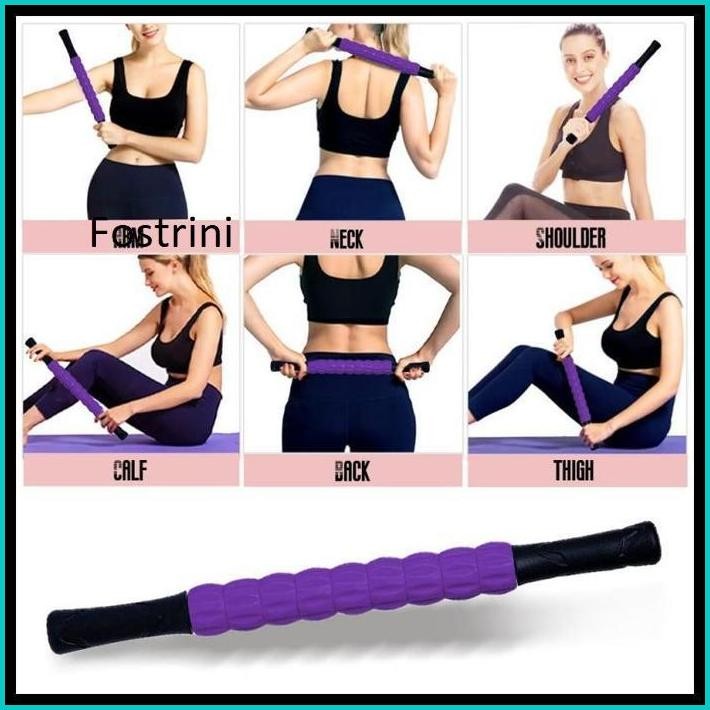 TONGKAT PIJAT PUNGGUNG MASSAGE ROLLER STICK TONGKAT DURI YOGA MASSAGE BAR ALAT PIJAT ROLLER