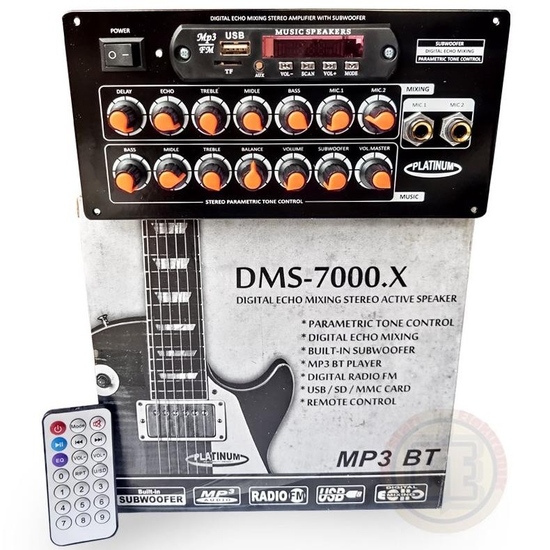 JH8 KIT POWER DMS7000X BT SPEAKER AKTIF ACTIVE MP3 BLUETOOTH SANKEN DMS-7000.X BT