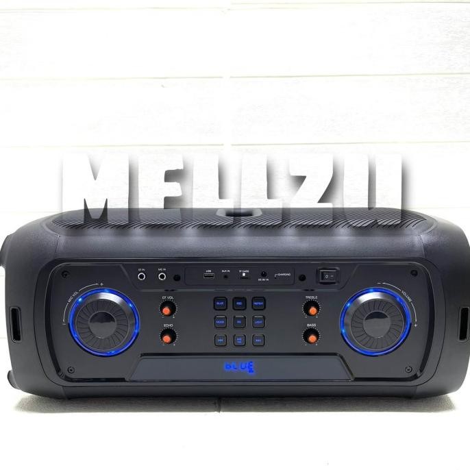 Speaker Portable Wireless Noise 899 B HIVE Original 8 inch x2Bluetooth