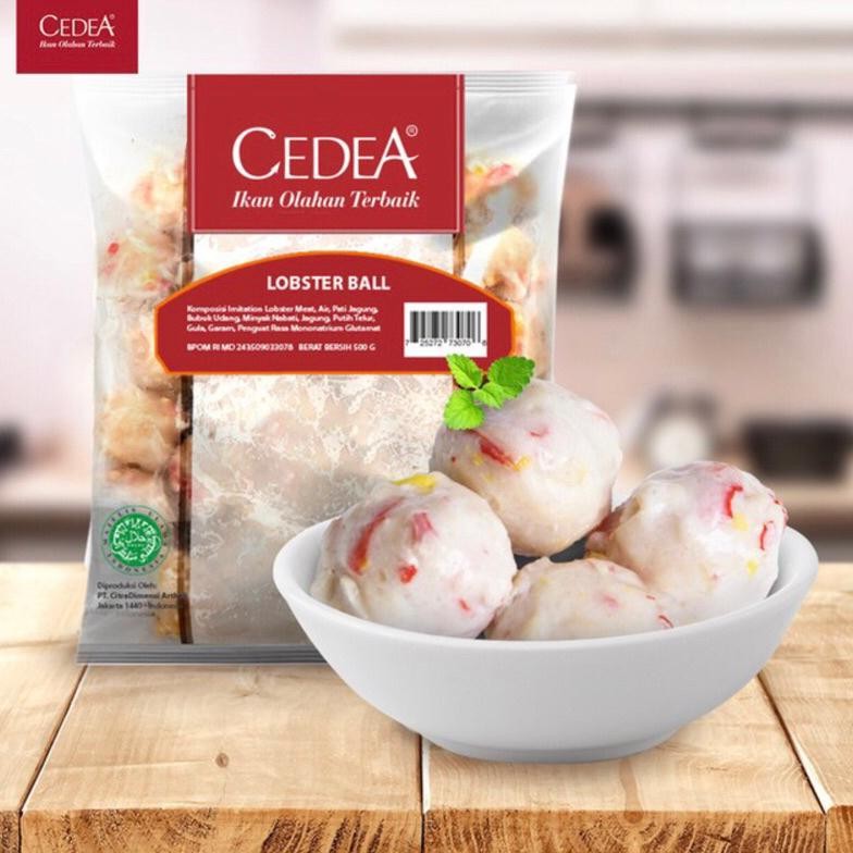

Diskon Cedea Lobster Ball ( Bola Lobster ) 500G Berkualitas