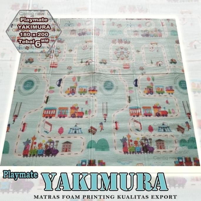 PLAYMAT YAKIMURA 180x200 Playmat Bayi Karpet Lipat Matras Bayi Matras