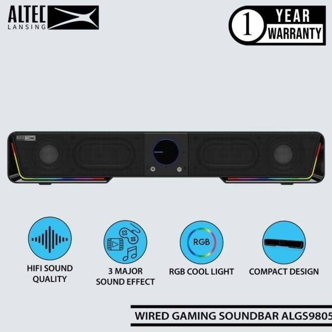 Speaker Altec Lansing Soundbar ALGS9805