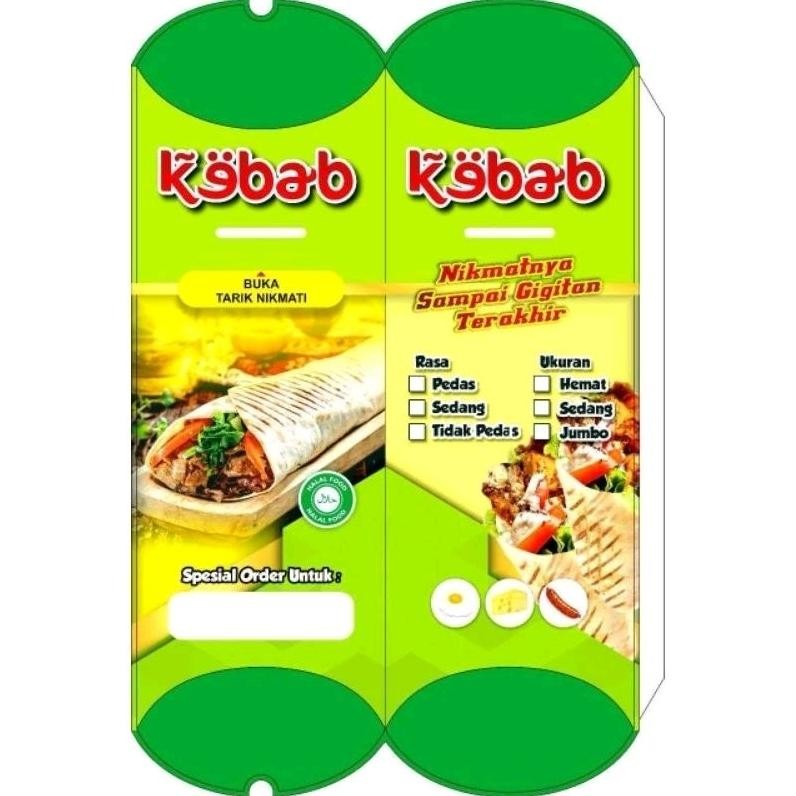 

Diskon Promo 100 Lembar Dus Kebab // Kemasan Kebab // Kertas Kebab // Wadah Kebab. Prermium