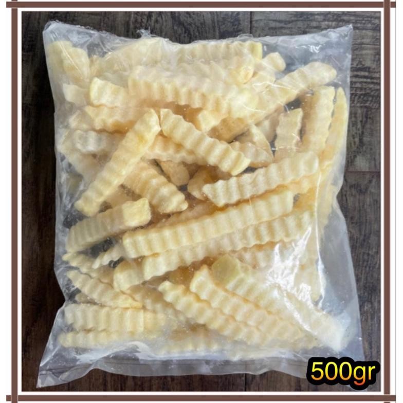

Diskon Kentang Frozen / French Fries Shoestring / Crinkle Cut Repack 500Gr ( Aviko/ Merk Lain ) Promo