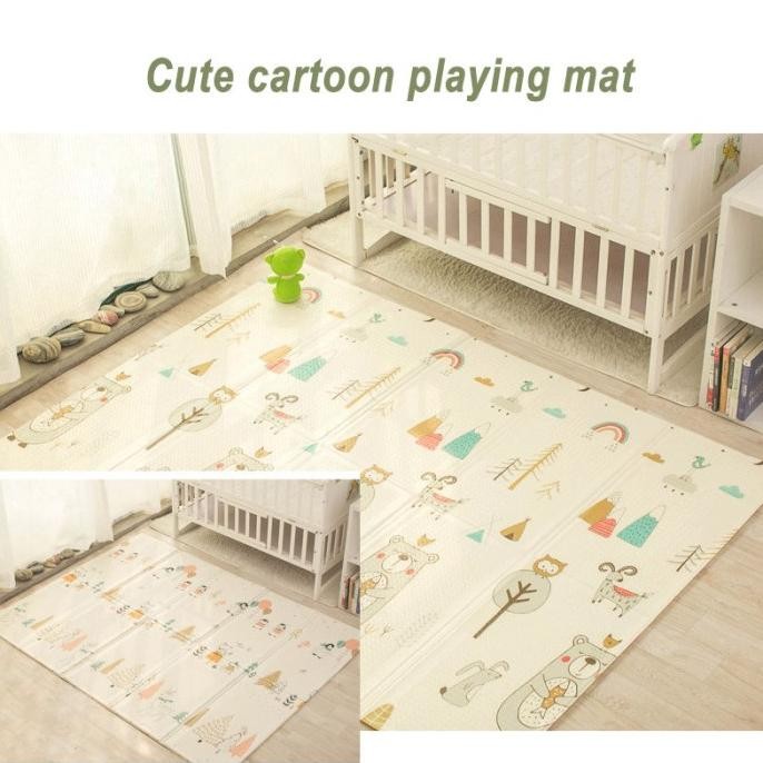 Playmat Lipat Matras Bayi 180x200 Tikar Lipat Anak Bayi