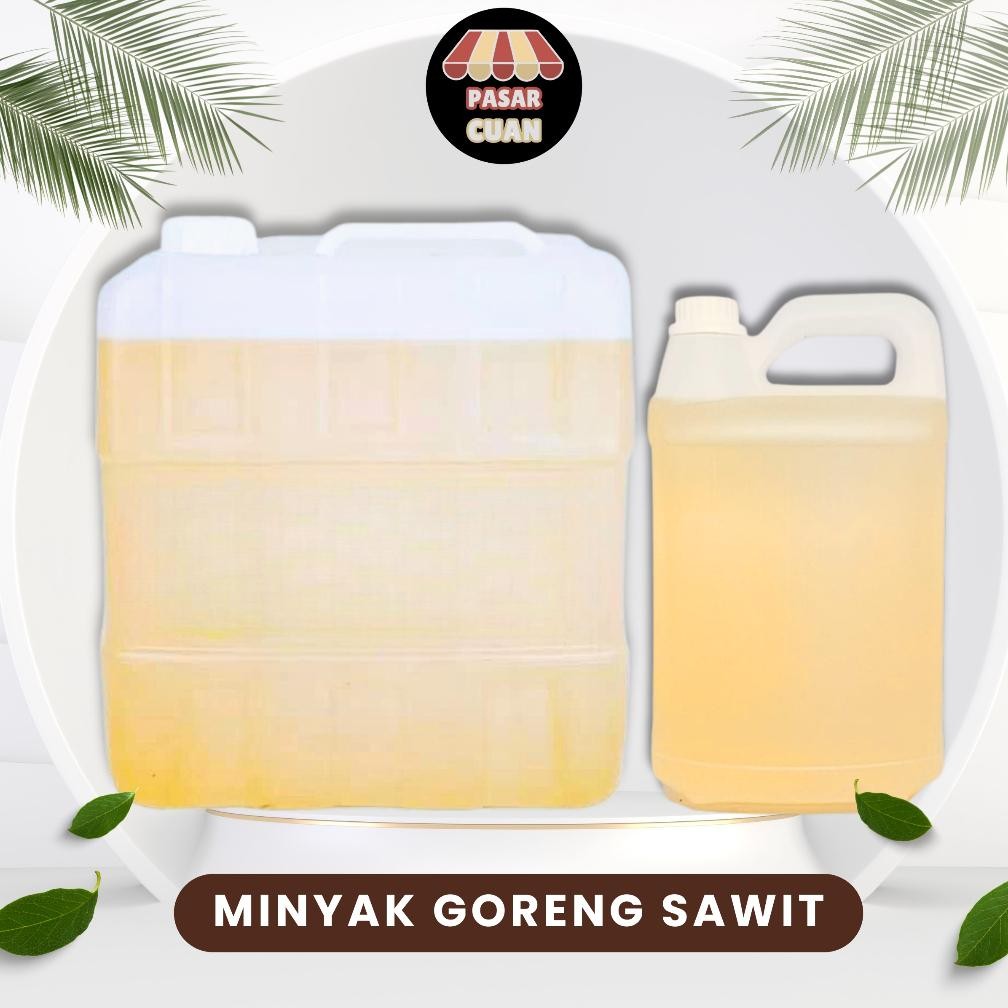

1 Jerigen Minyak Goreng Sawit 5L & 18L - Palm Cooking Oil